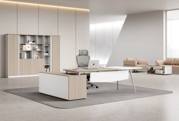BYD Series - Executive Desk & File Cabinet